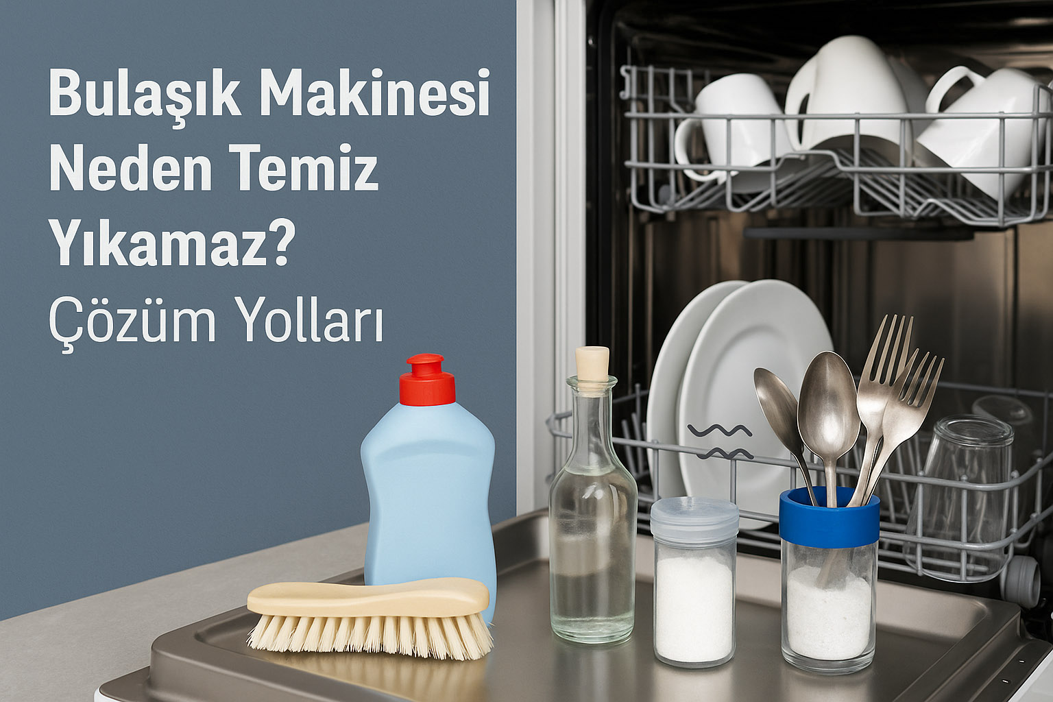 Bulaşık Makinesi Neden Temiz Yıkamaz? Çözüm Yolları