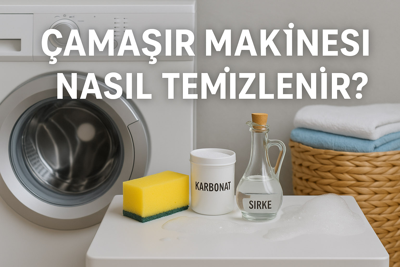 Çamaşır Makinesi Nasıl Temizlenir?