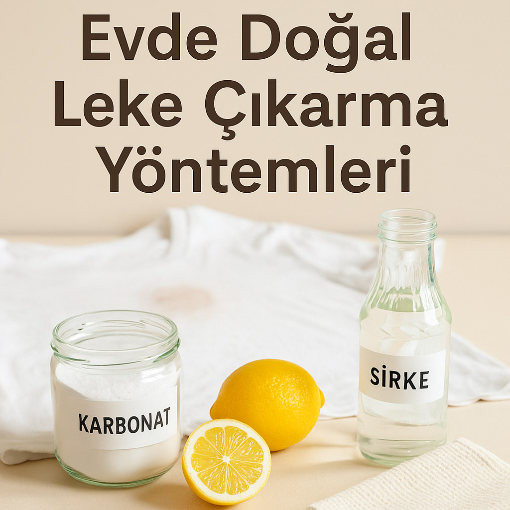 Evde Kolay ve Doğal Leke Çıkarma Yöntemleri