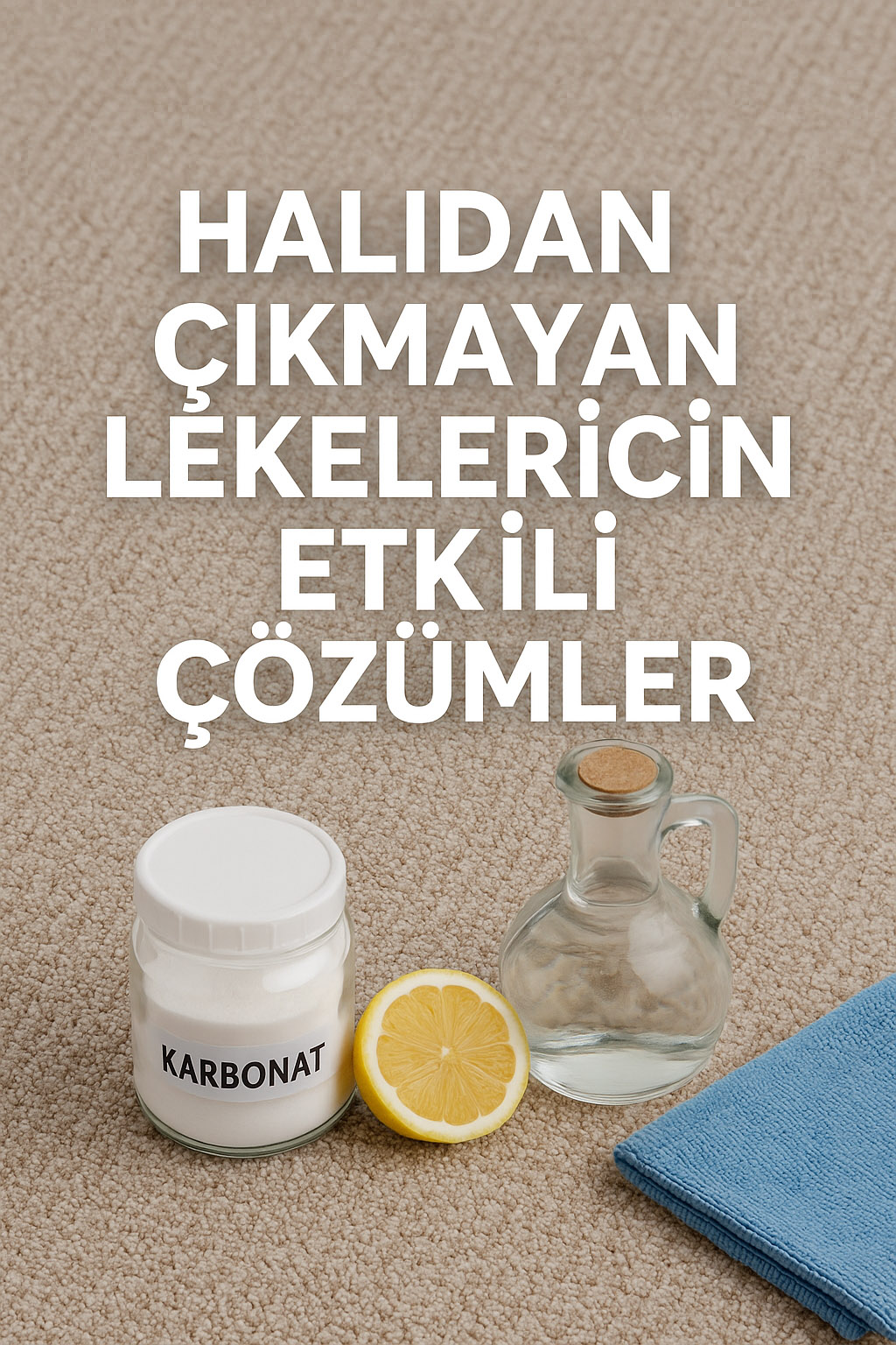 Halıdan Çıkmayan Lekeler Nasıl Temizlenir?