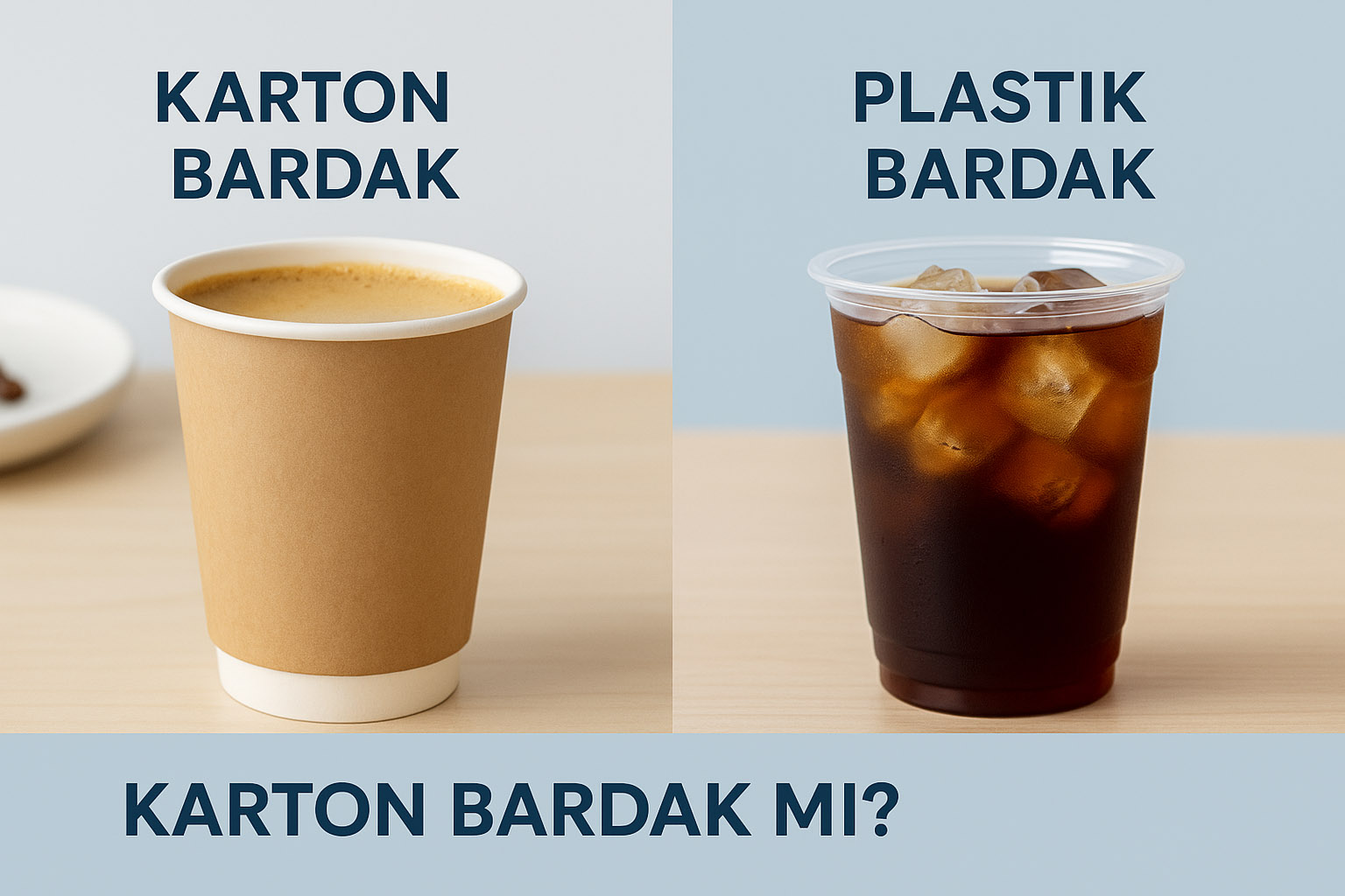 Karton Bardak mı, Plastik Bardak mı? Hangi Sektör İçin Hangisi Avantajlı?