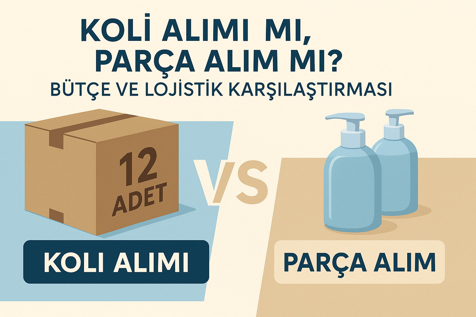 Koli Alımı mı, Parça Alım mı? Bütçe ve Lojistik Karşılaştırması