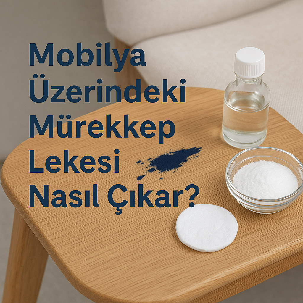 Mobilya Üzerindeki Mürekkep Lekesi Nasıl Çıkar?