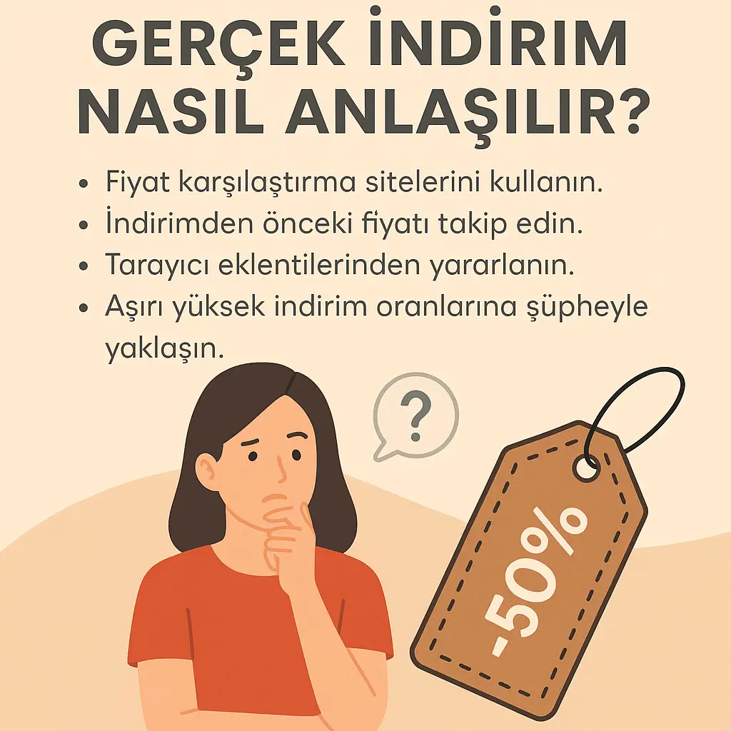 Online Alışverişte Gerçek İndirim Nasıl Anlaşılır?