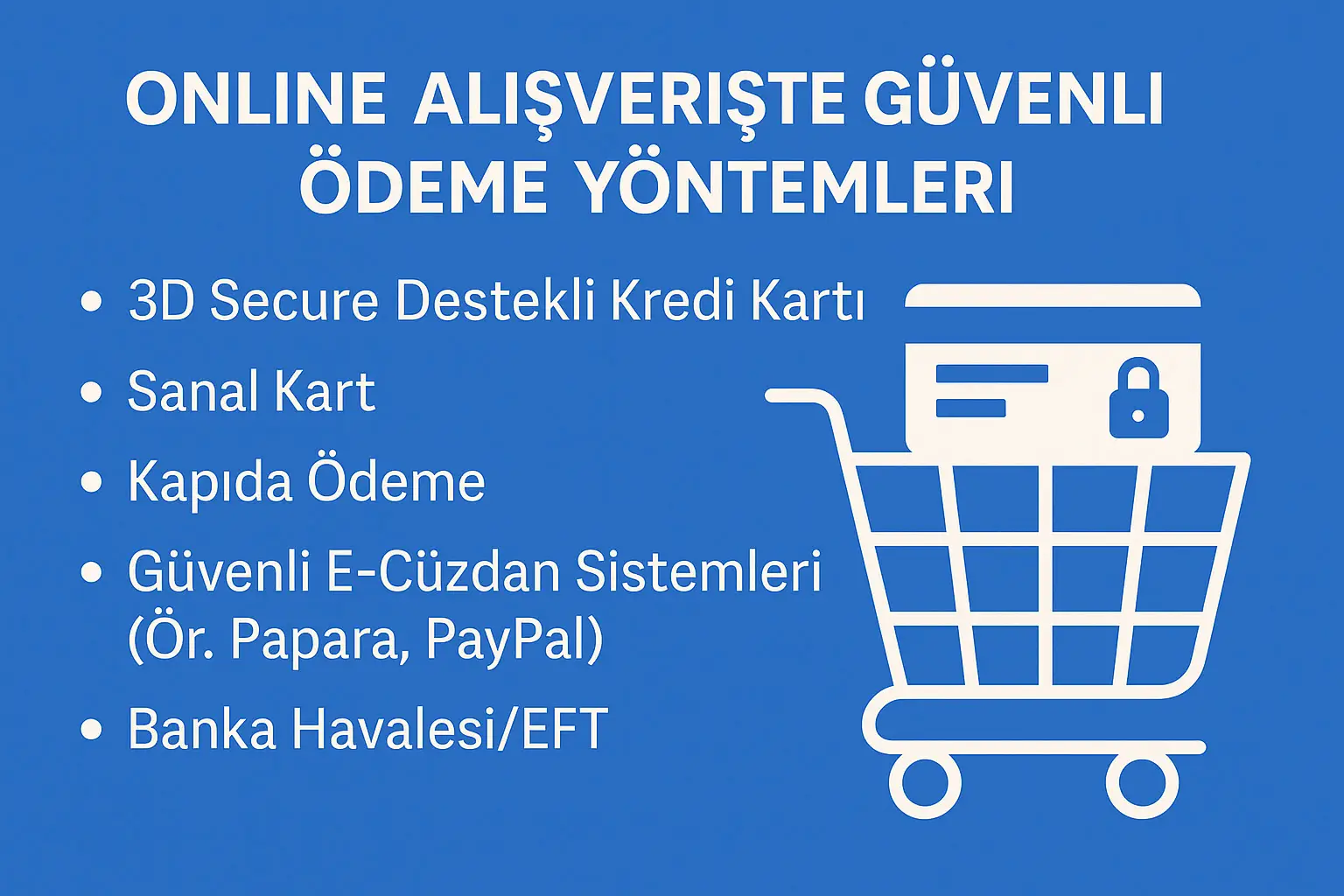Online Alışverişte Güvenli Ödeme Yöntemleri
