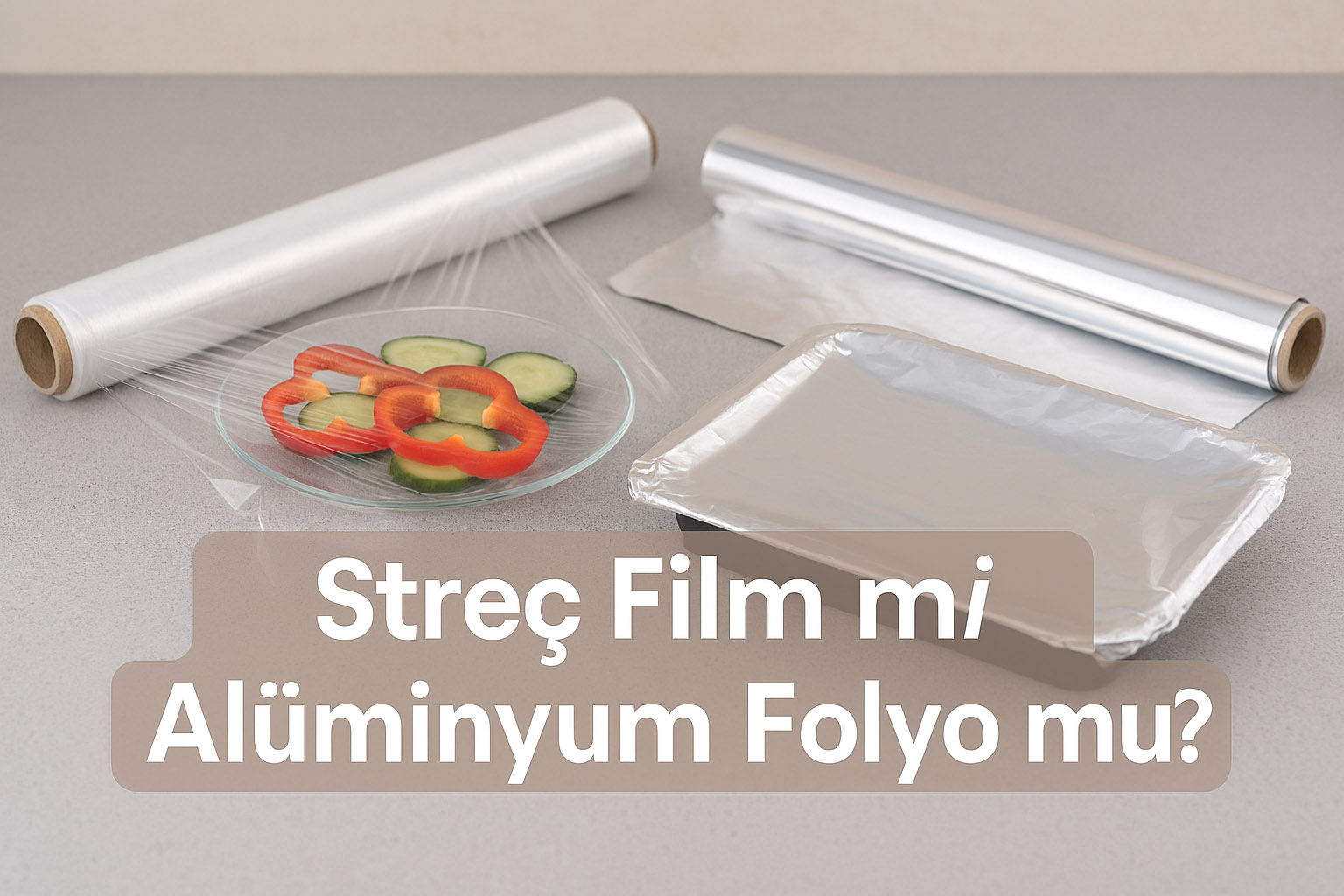Streç Film mi Alüminyum Folyo mu? Hangi Durumda Hangisini Kullanmalı?