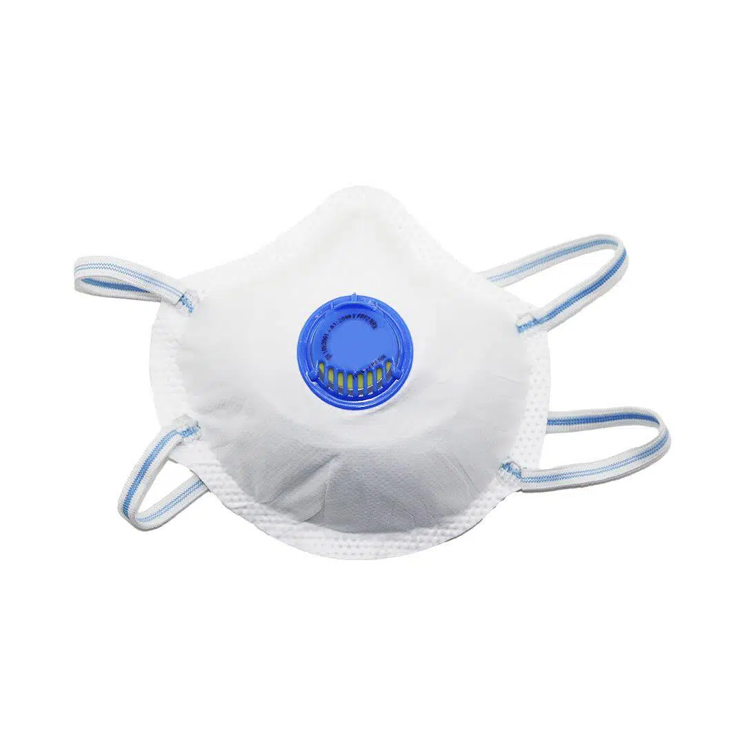 Ventilli Maske FFP2 NR Toz İş Güvenlik Sanayi Boya Maskesi Konik Maske - 450 Adet / Koli